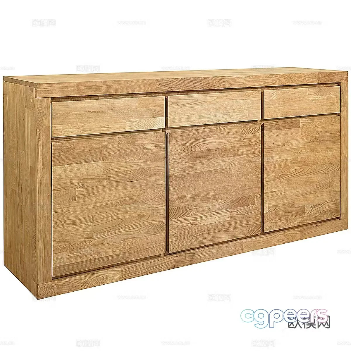 Decorative cabinet 3d model