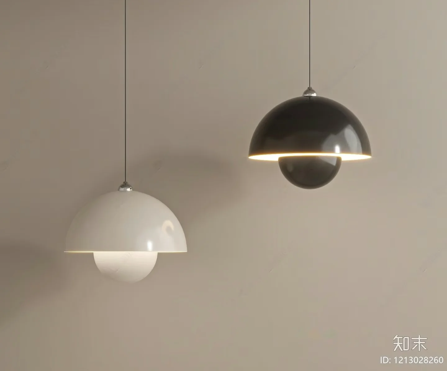 Modern Light Fixtures 3D Model – 6310 – VRAY Render