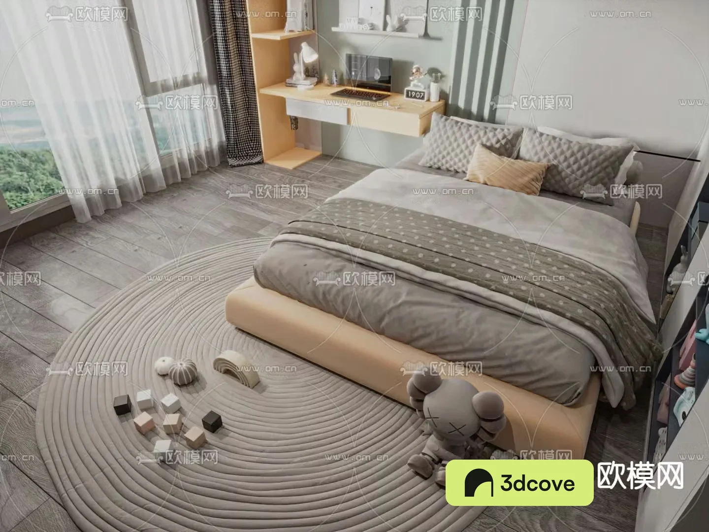 Modern children’s bed