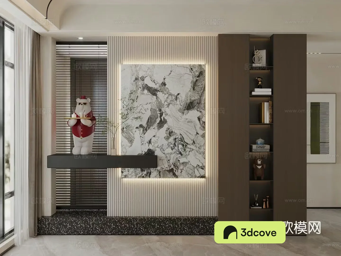 Entrance model