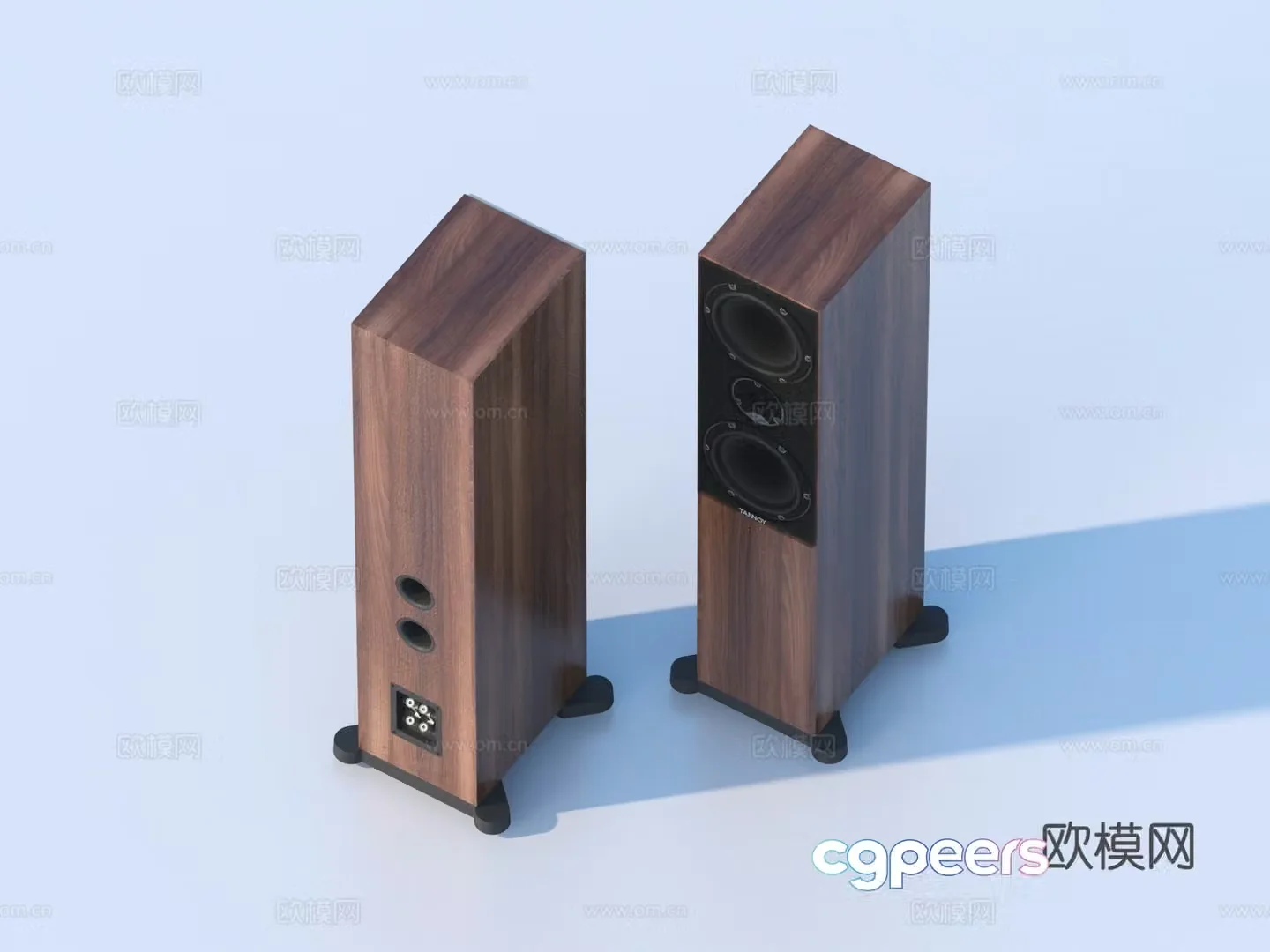 Speaker subwoofer smart audio 3D model