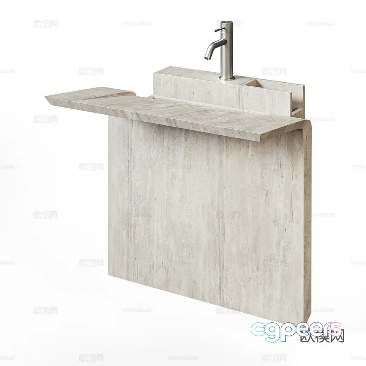 Modern Italian Teyo Tala sink sink 3d model