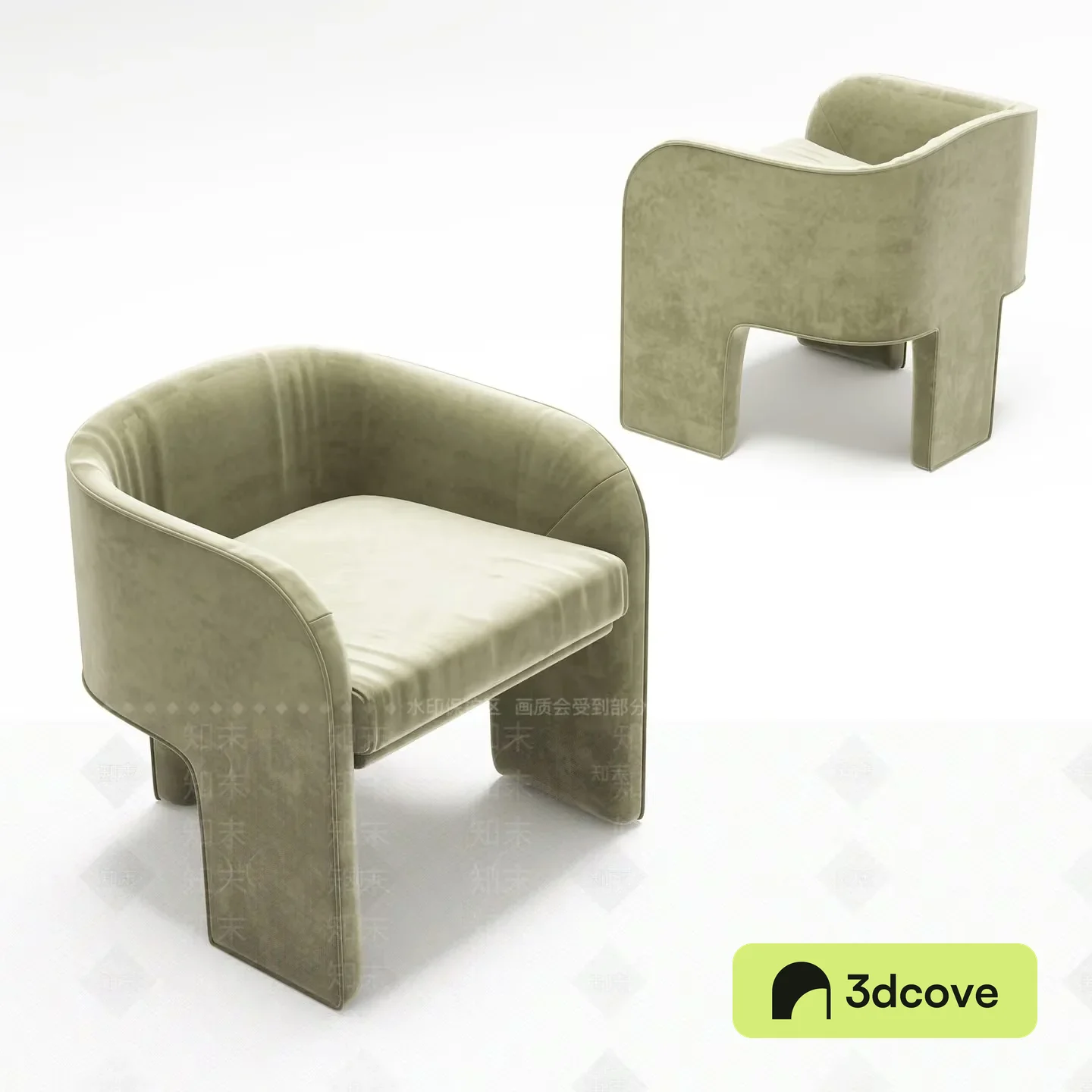 Modern Gray Chair