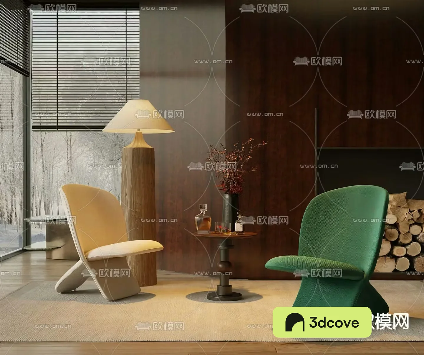 Modern chair leisure chair