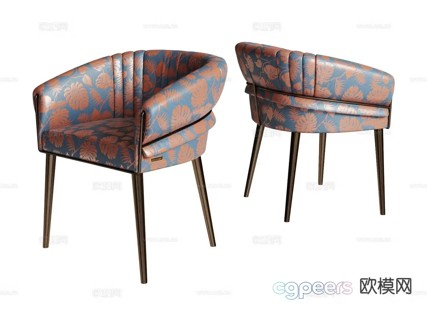 visionnaire chair dining chair 3d model