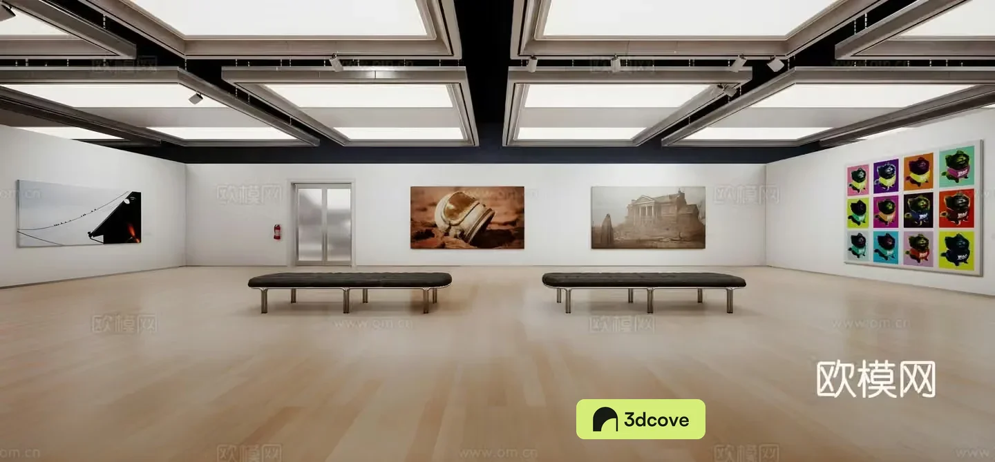 Art exhibition hall