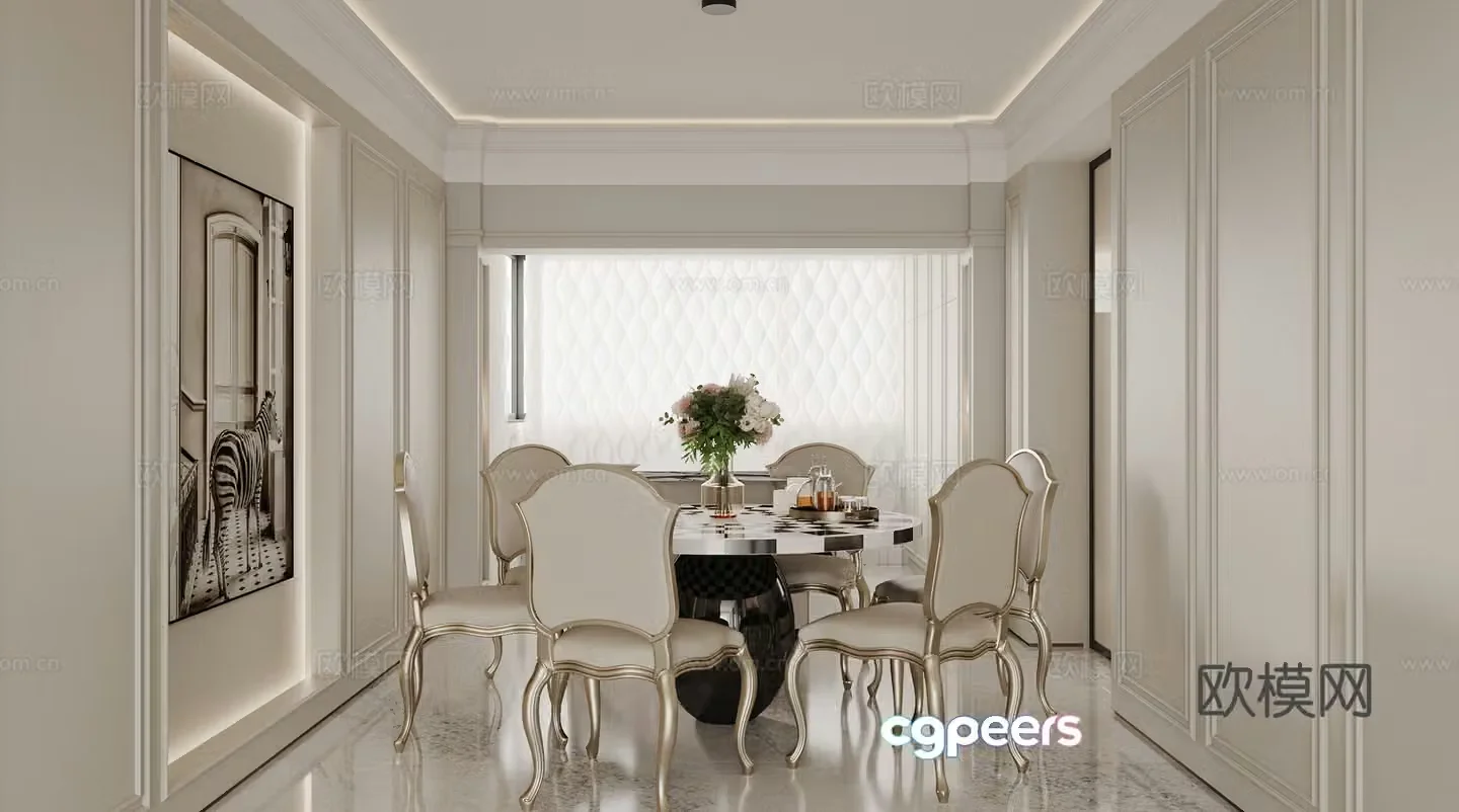 Restaurant 3d model