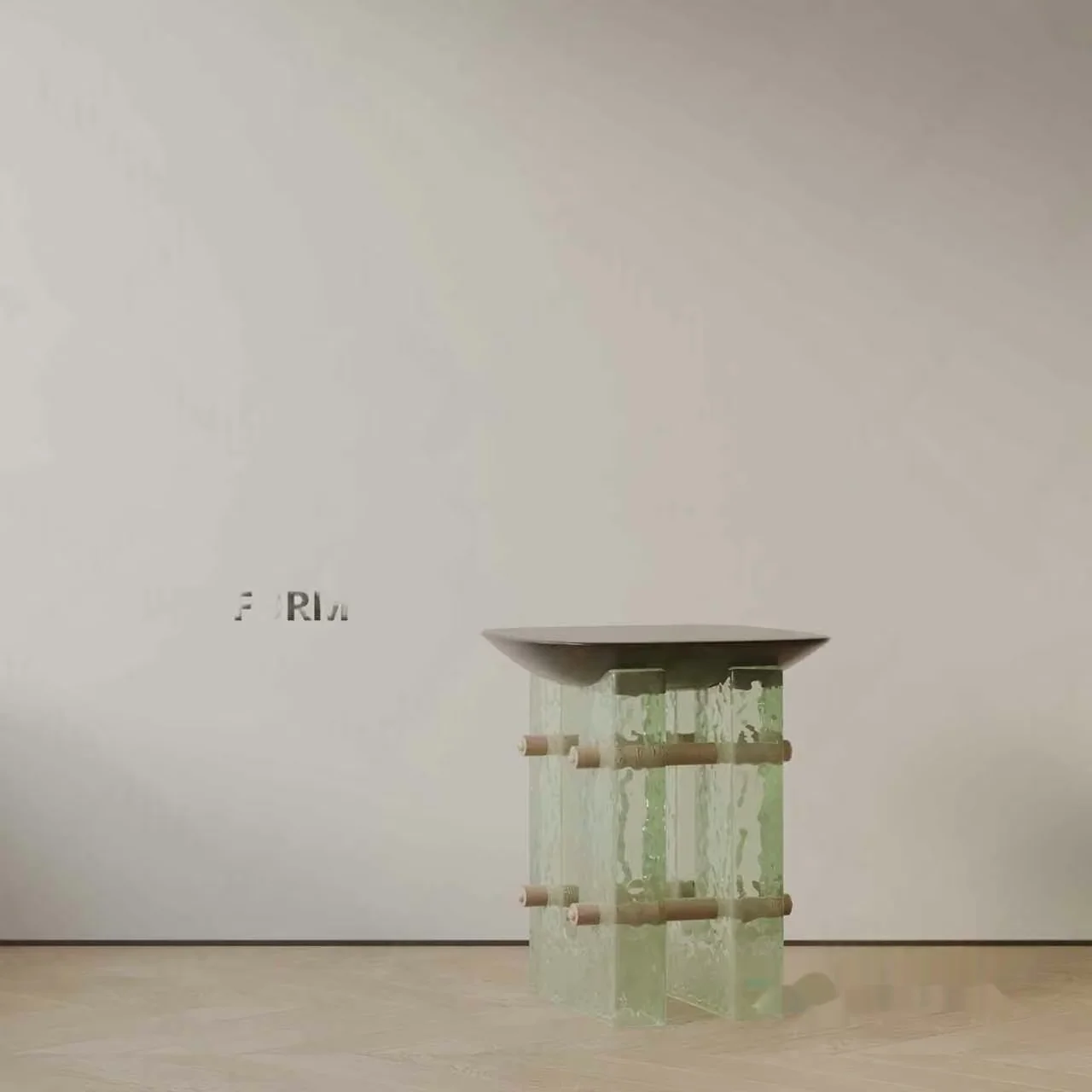 Modern Glass Table 3D Model – 19521 – VRAY Render