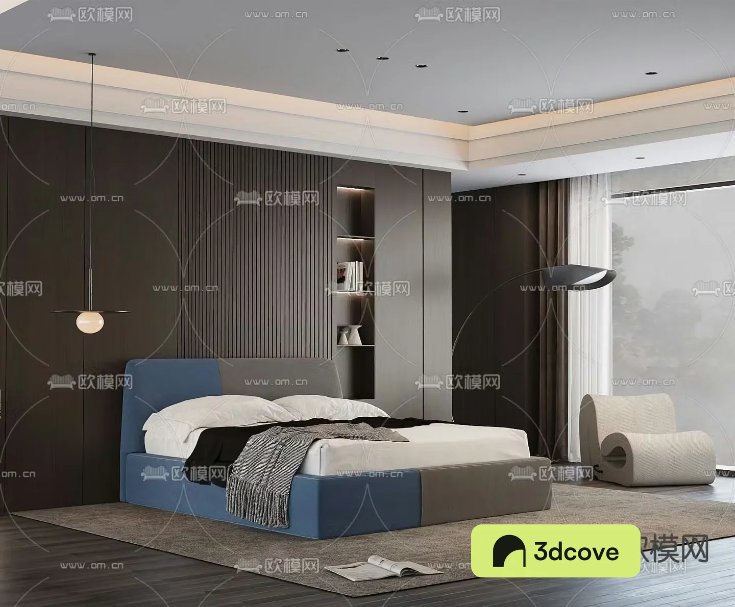 Italian double bed
