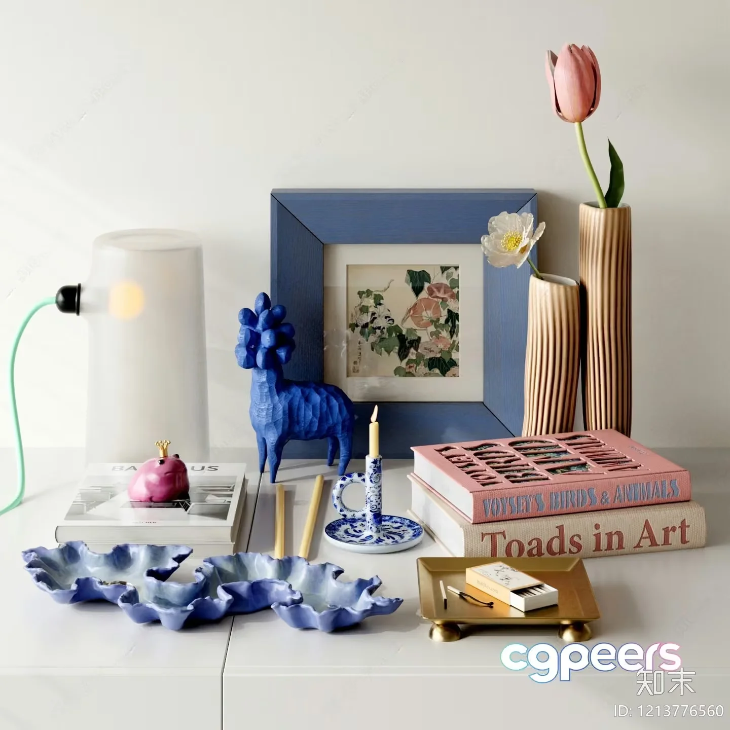 Cozy Home Decor 3D Model – 12810 – VRAY Render