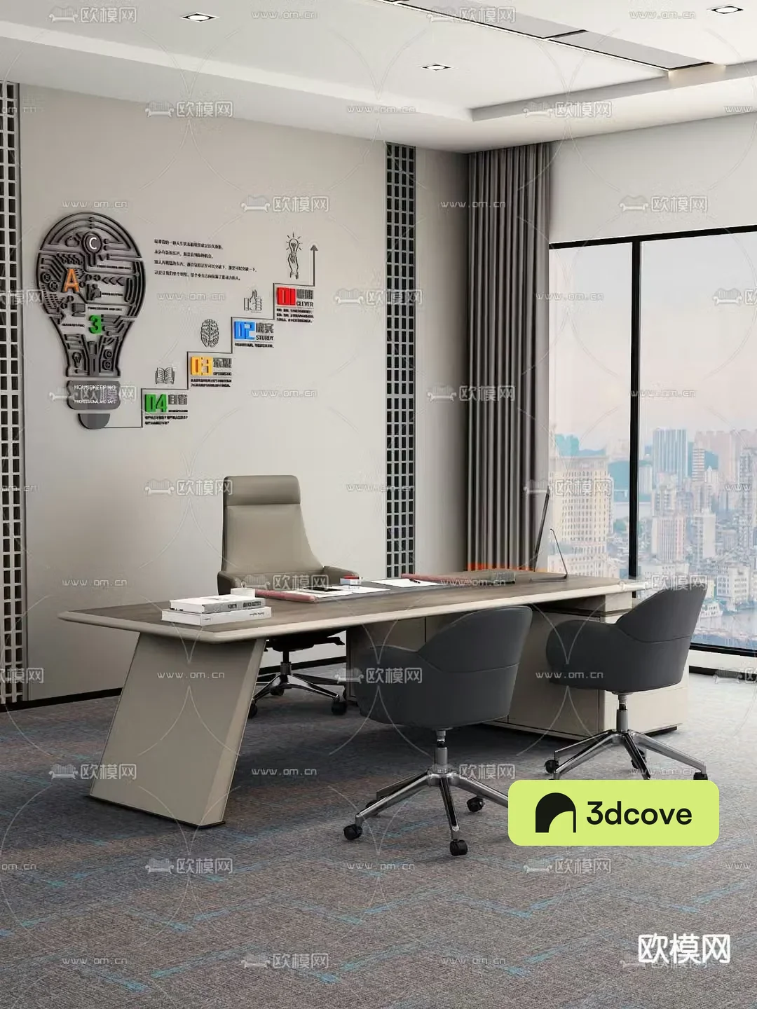 Executive desk boss desk