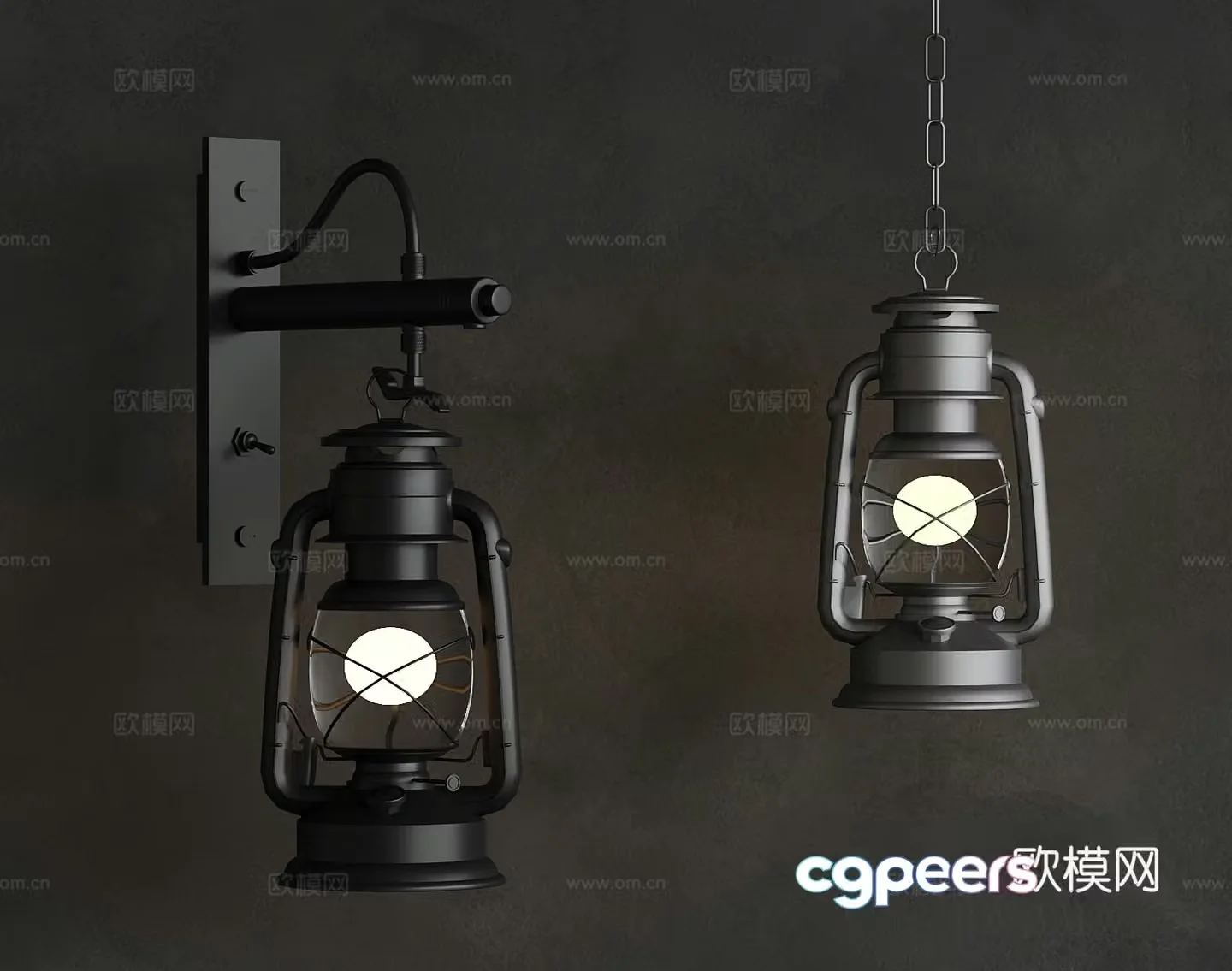 Chandelier French Chandelier 3D Model