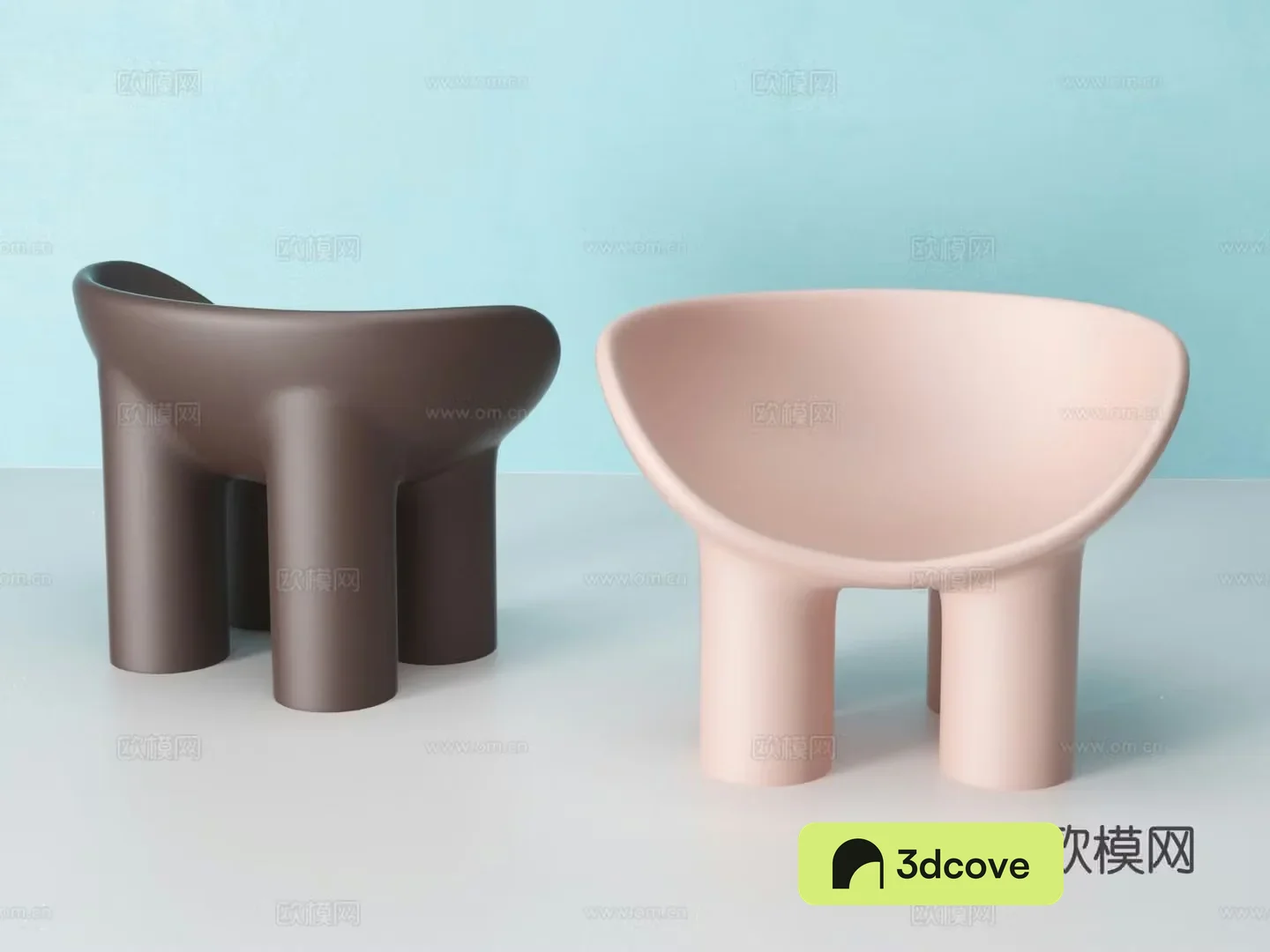 Driade minimalist leisure chair elephant chair