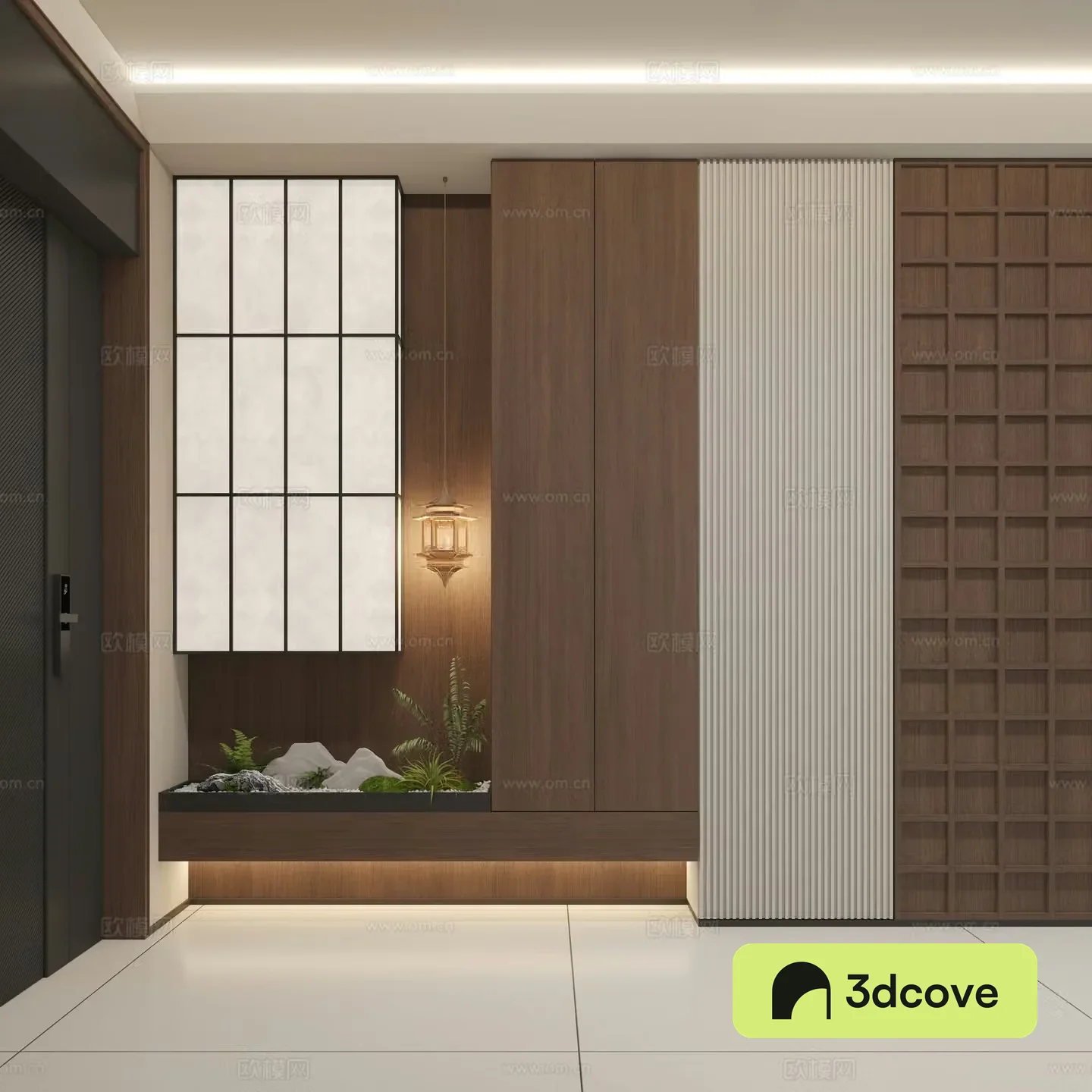 New Chinese style entrance