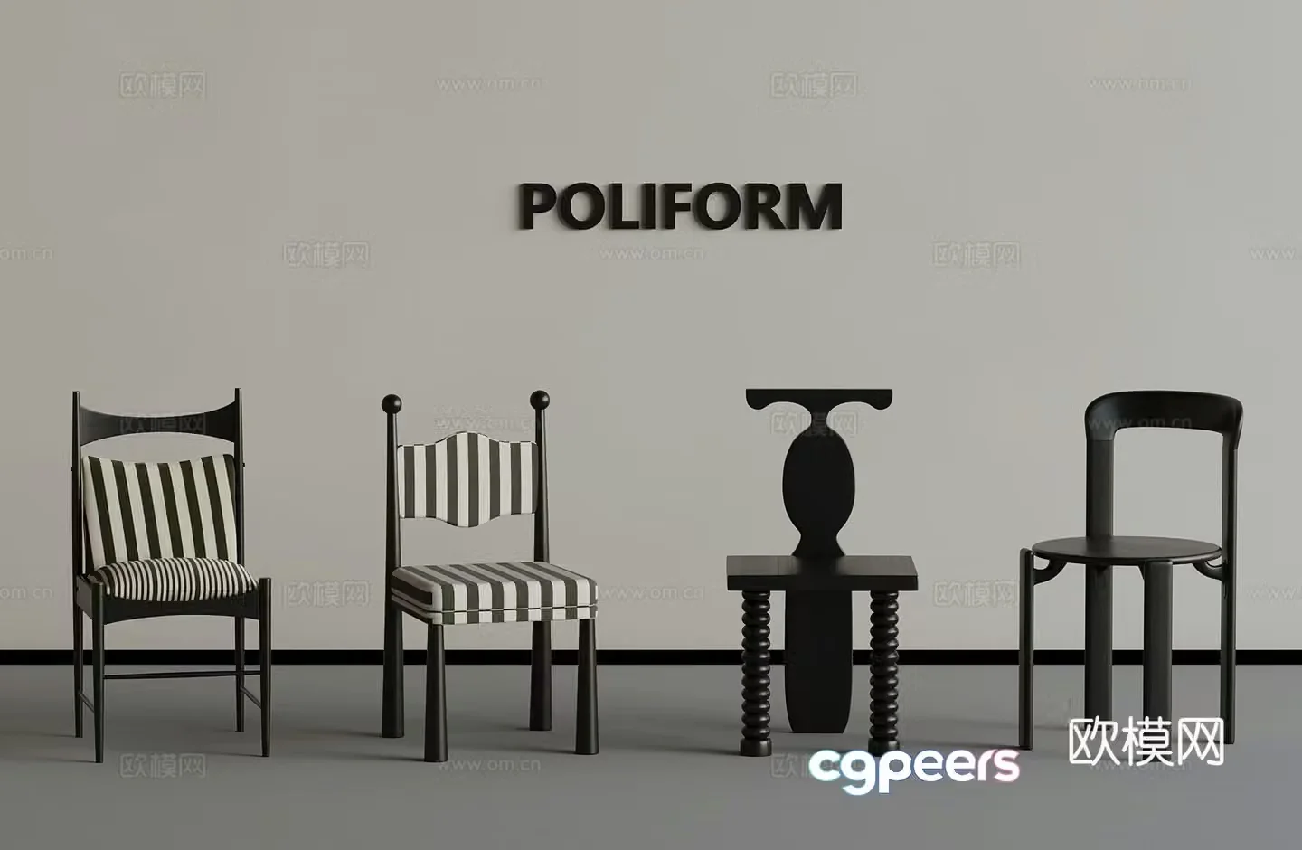 Leisure Chair French Leisure Chair 3D Model