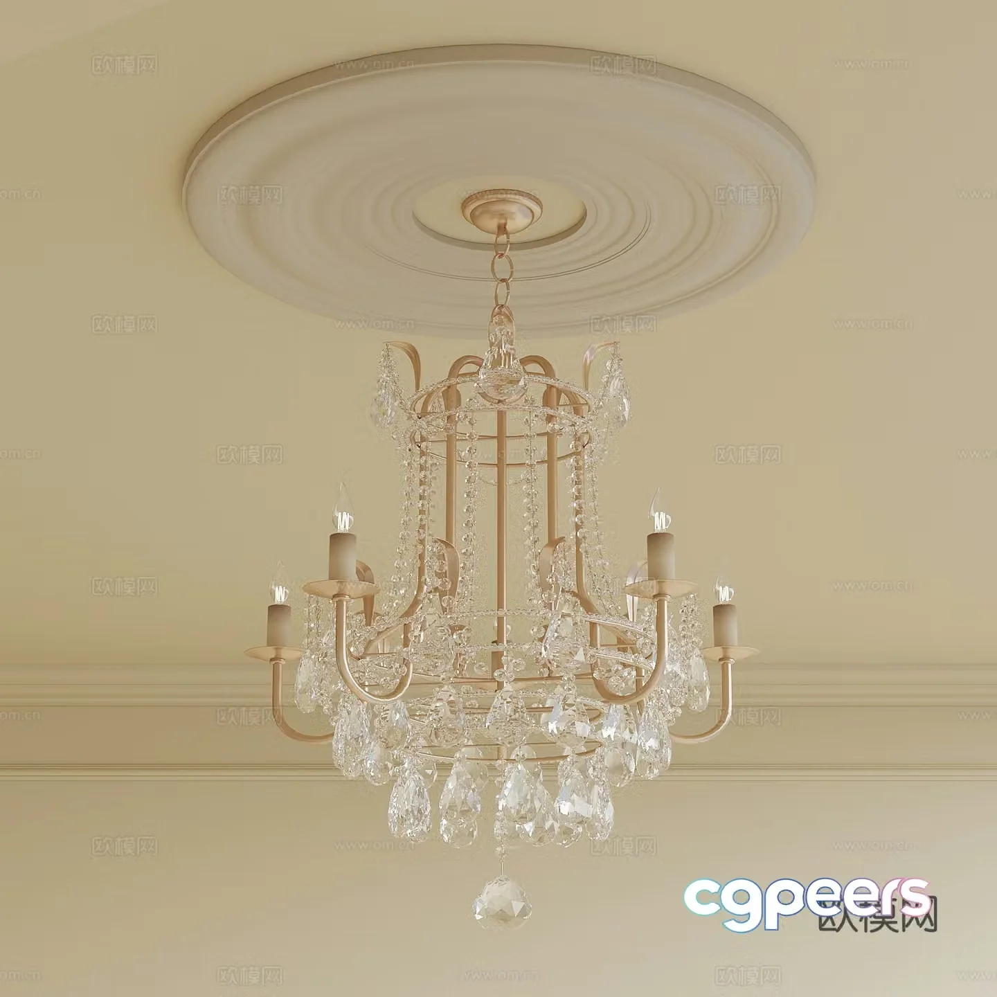 Chandelier Modern Chandelier Art Chandelier Crystal Chandelier 3d Model