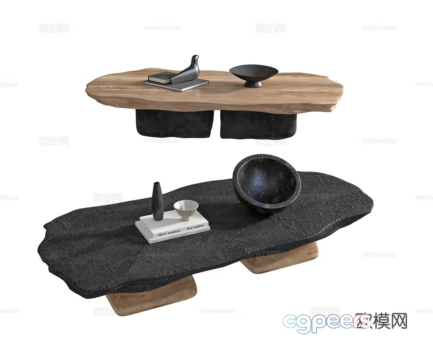Wasabi coffee table 3D model