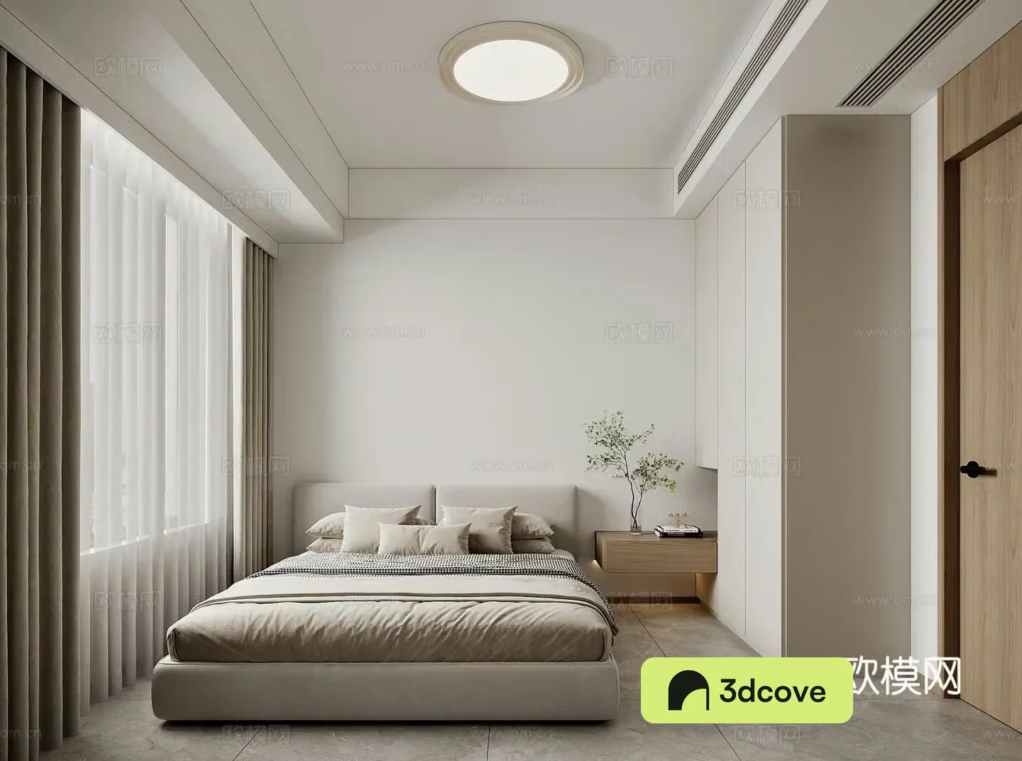 Modern bedroom