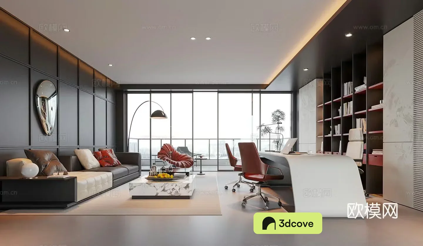 Modern General Manager Office Chairman Office Boss Office Desk Chair