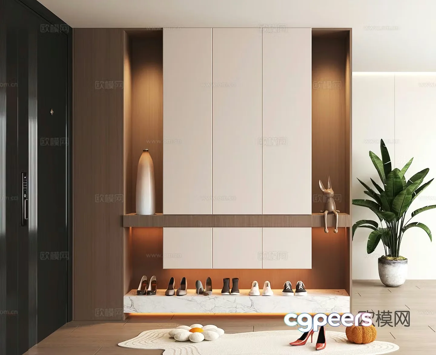 Shoe cabinet design shoe cabinet partition shoe cabinet porch shoe cabinet home shoe cabinet 3D model