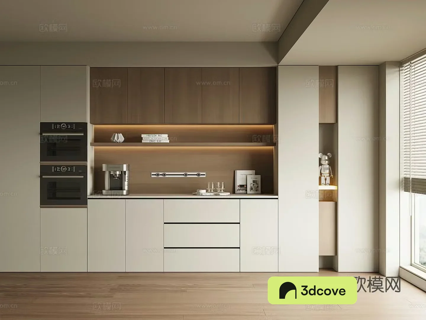 Modern wine cabinet sideboard