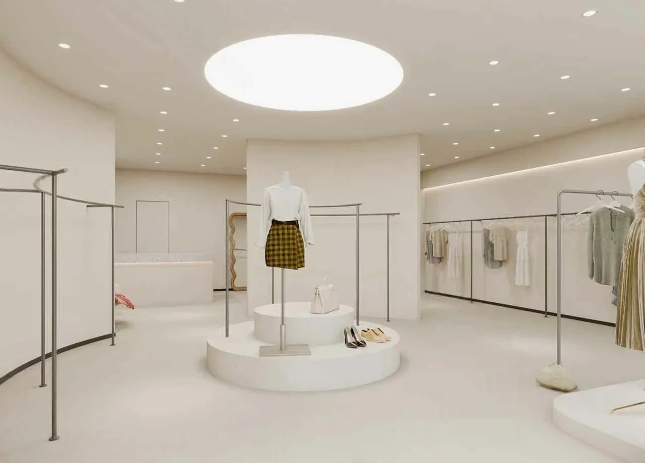 Modern Clothing Store 3D Model – 7667 – CORONA Render