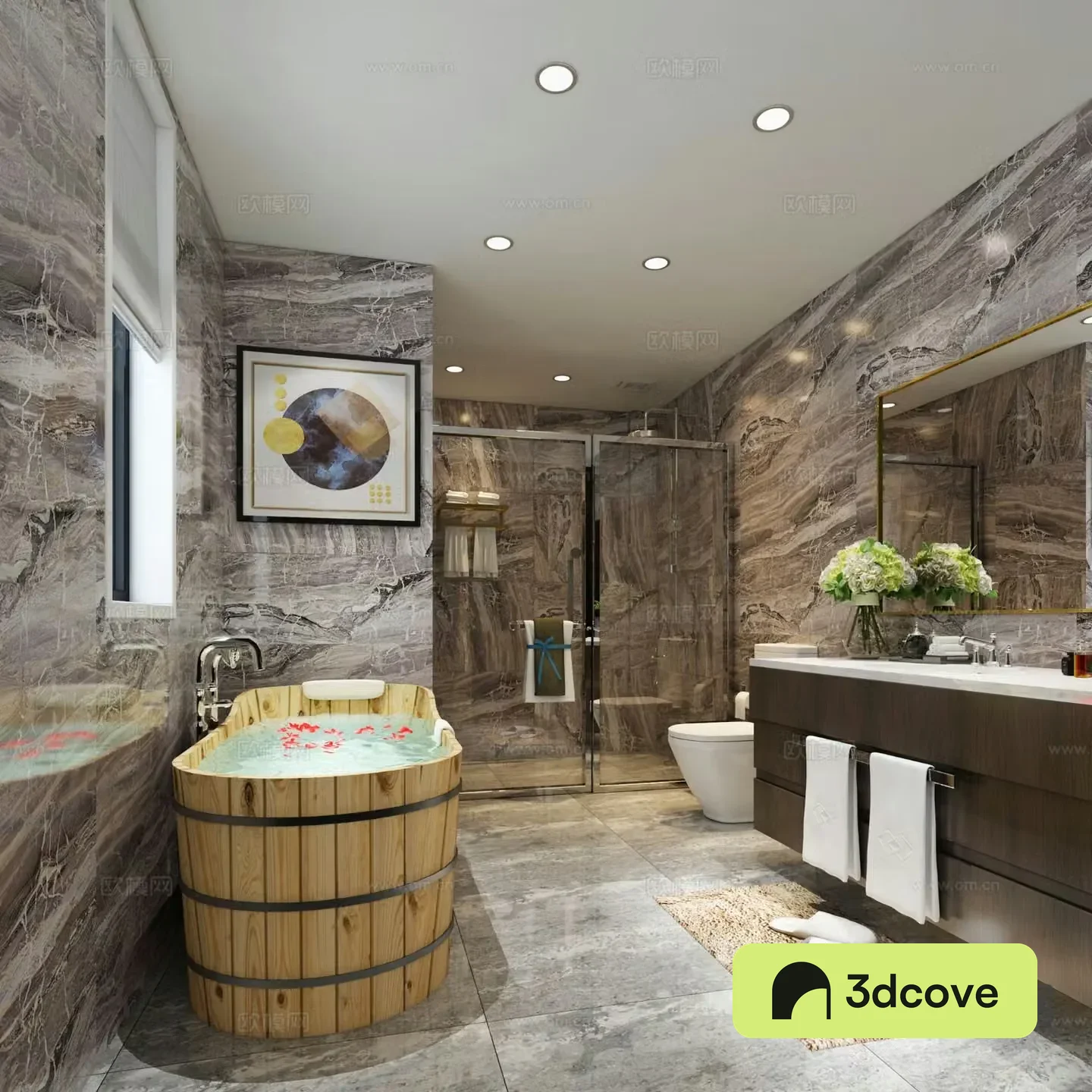 New Chinese style bathroom