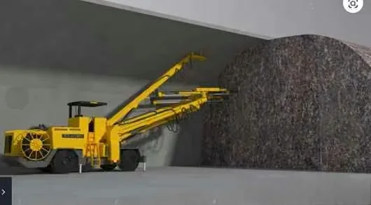 Yellow Construction Vehicle 3D Model – 6805 – VRAY Render