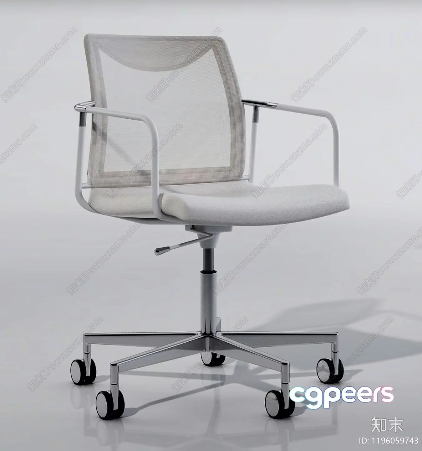 Modern Office Chair 3D Model – 12111 – VRAY Render