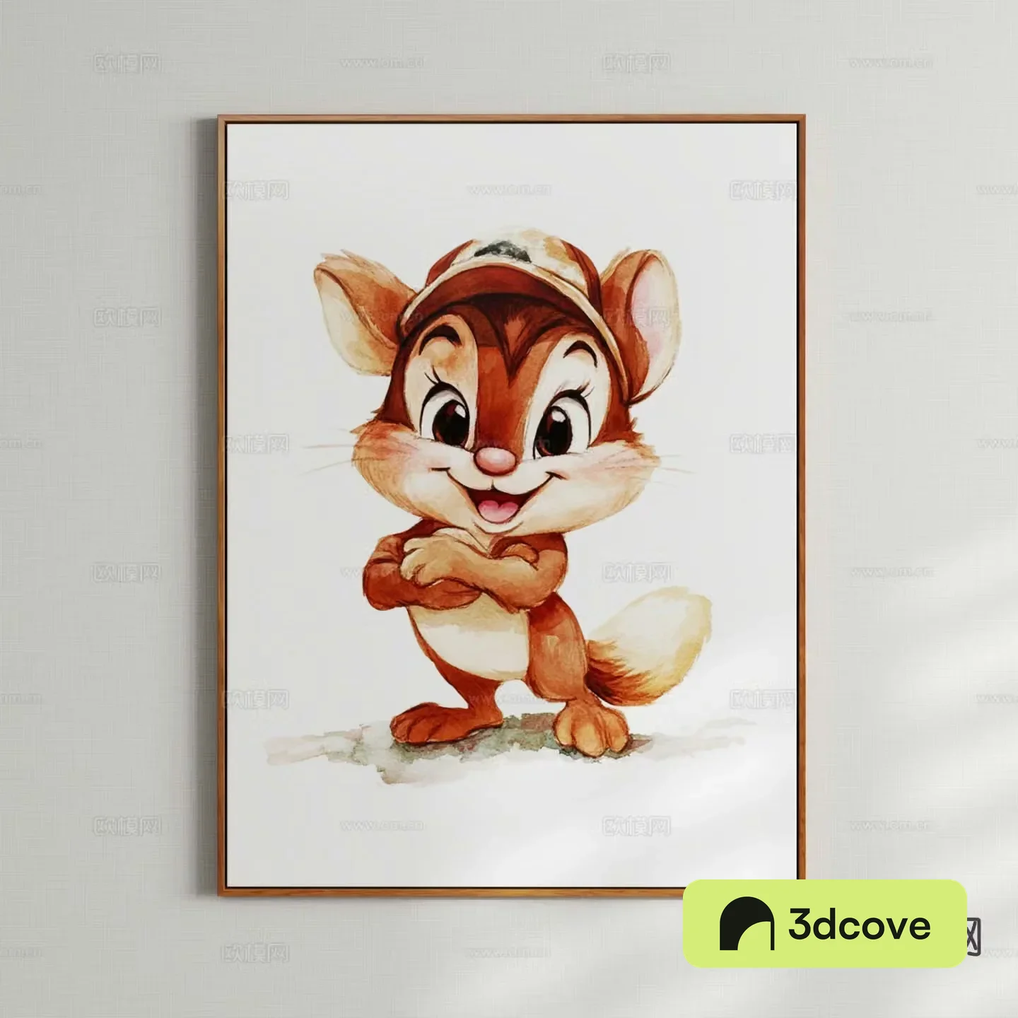 Decorative painting children’s painting cartoon painting hanging painting