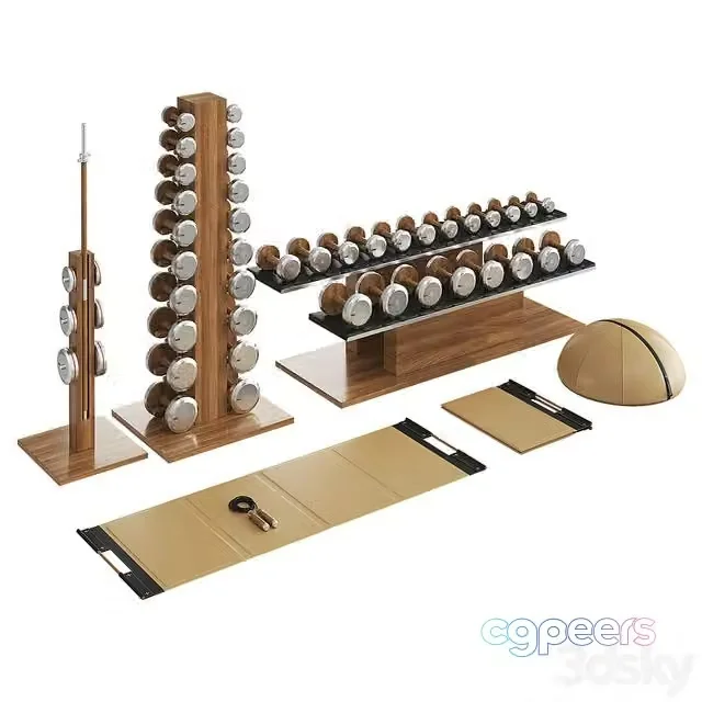 3ds Max Free – PENT luxury fitness equipment part 3