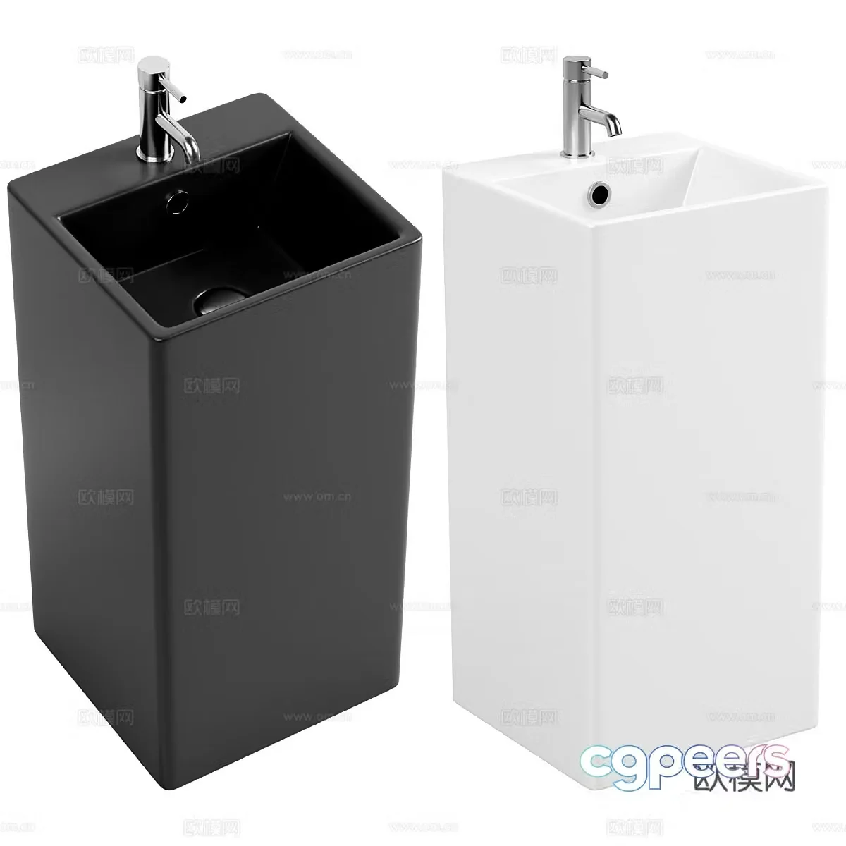 Washbasin SantiLine3d model