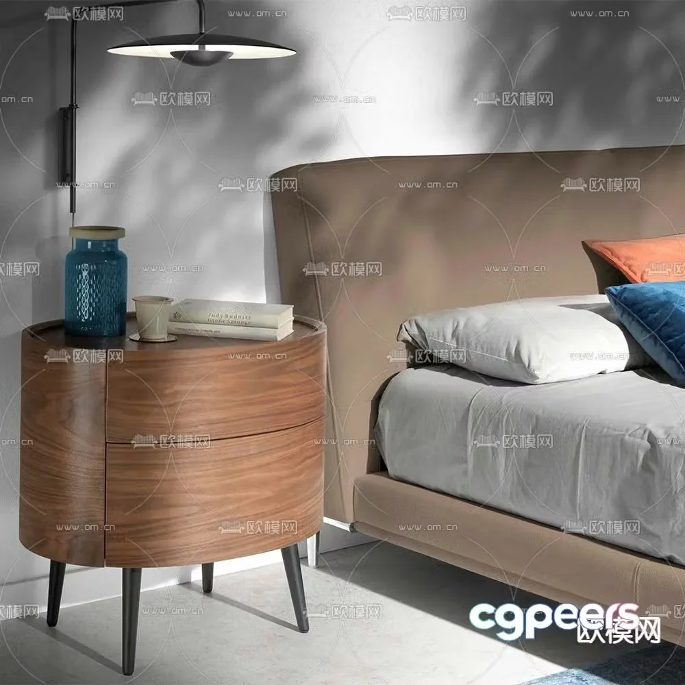Angel Cerda bedside table 3d model