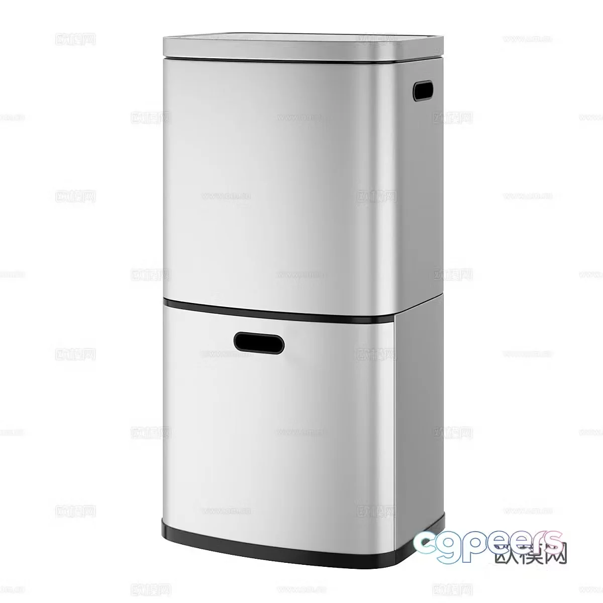 Smart trash can 3d model