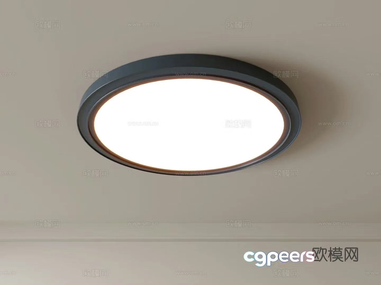 Modern ceiling lamp Geometric ceiling lamp Bedroom lamp Artistic shaped lamp Fashion living room lamp 3D model