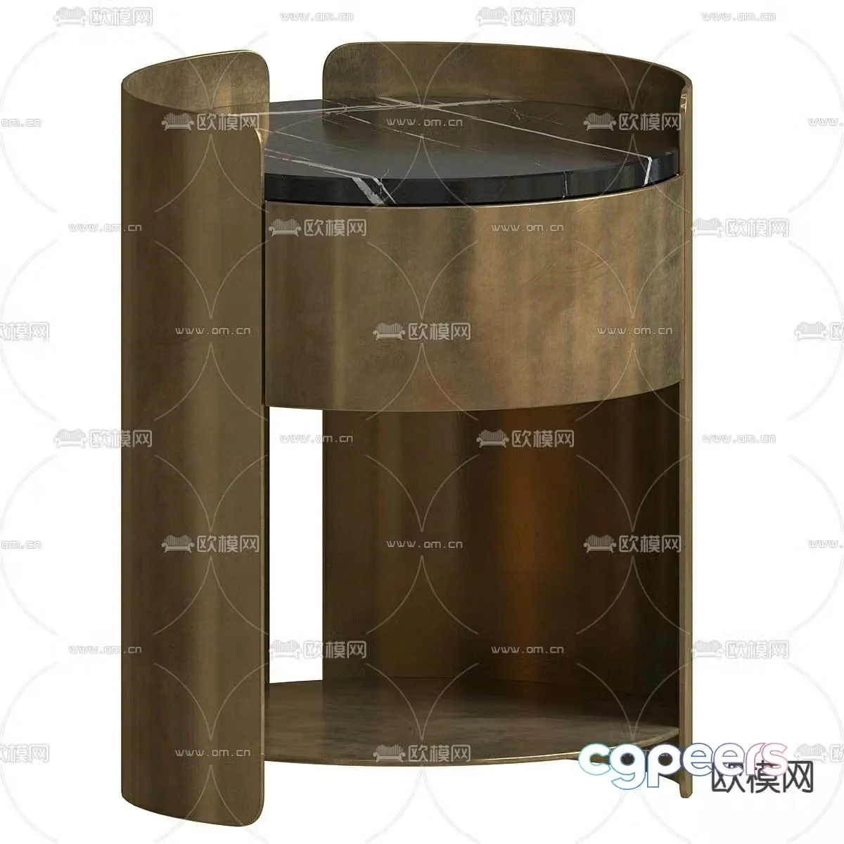 bedside table 3d model