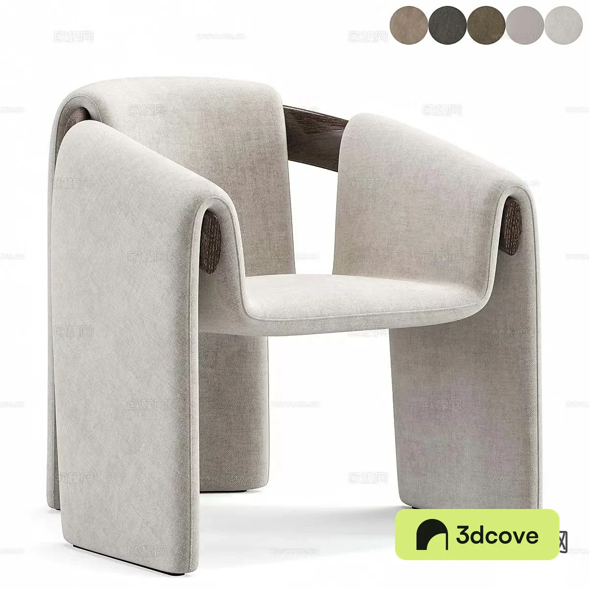 Modern lounge chair armchair