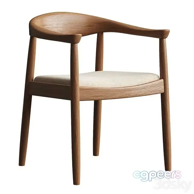 3ds Max Free – Norwood Dining Chair