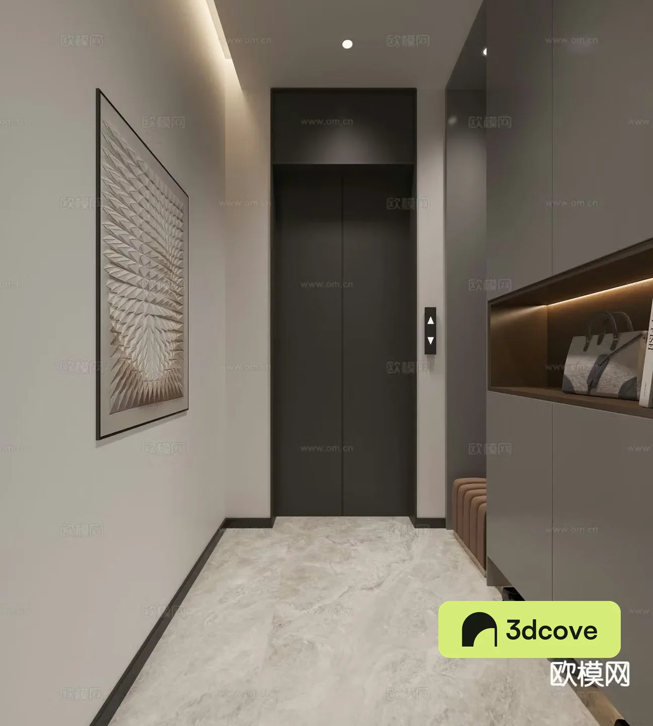 Modern entrance hall
