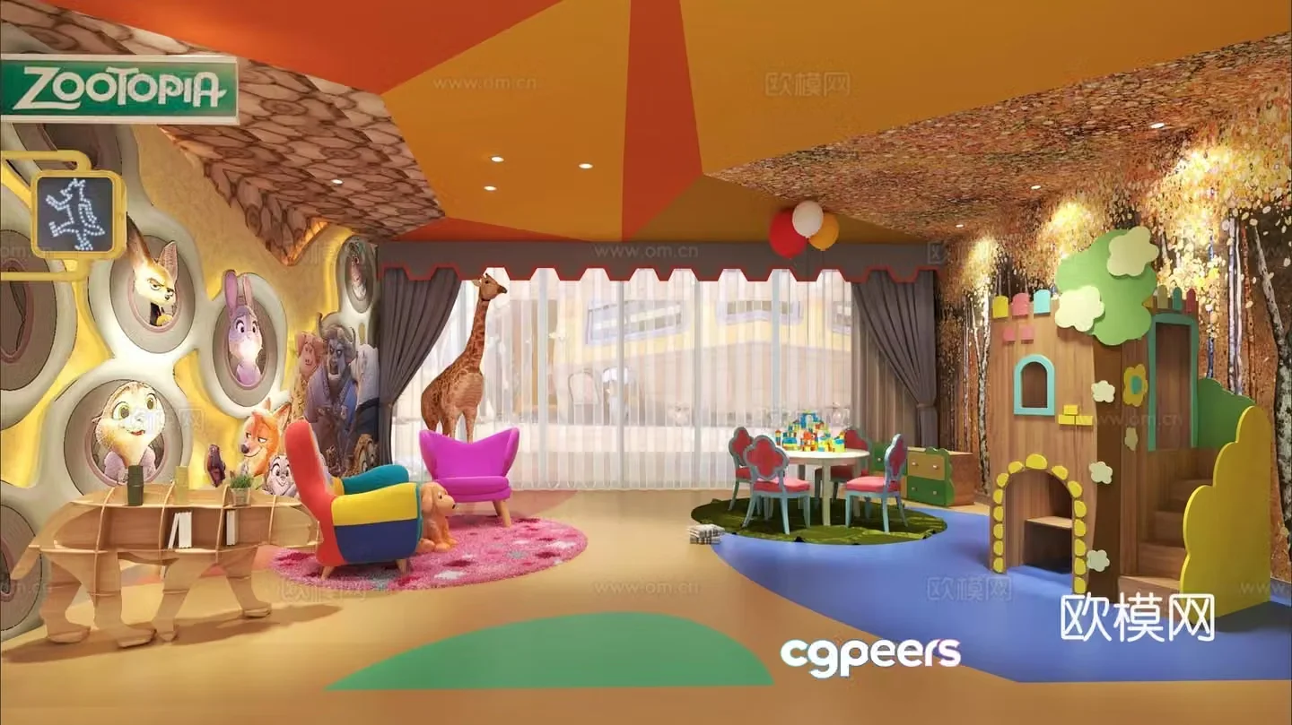 Children’s Paradise 3D model