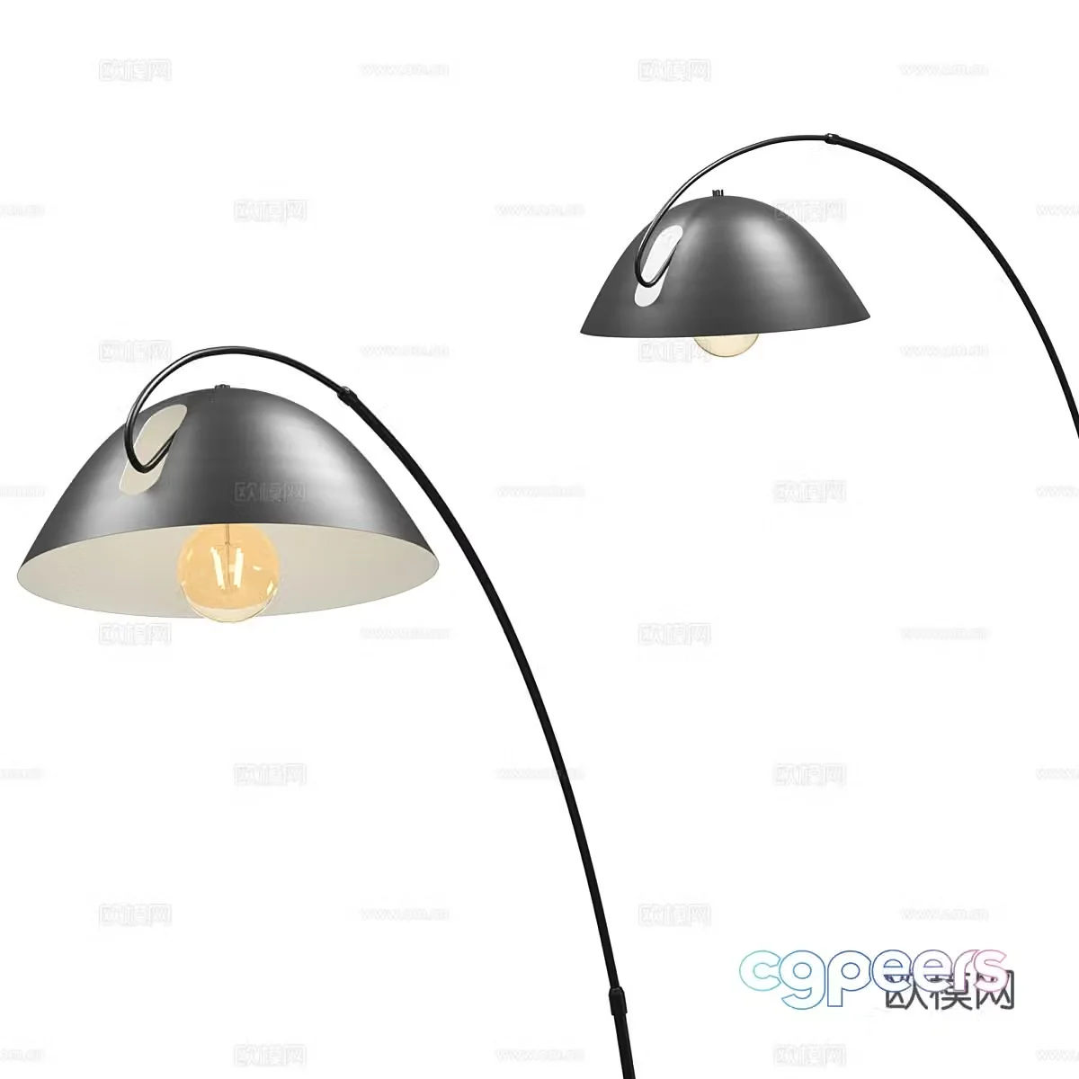 Modern simple floor lamp Floor lamp Simple floor lamp Lamp Restaurant floor lamp 3d model