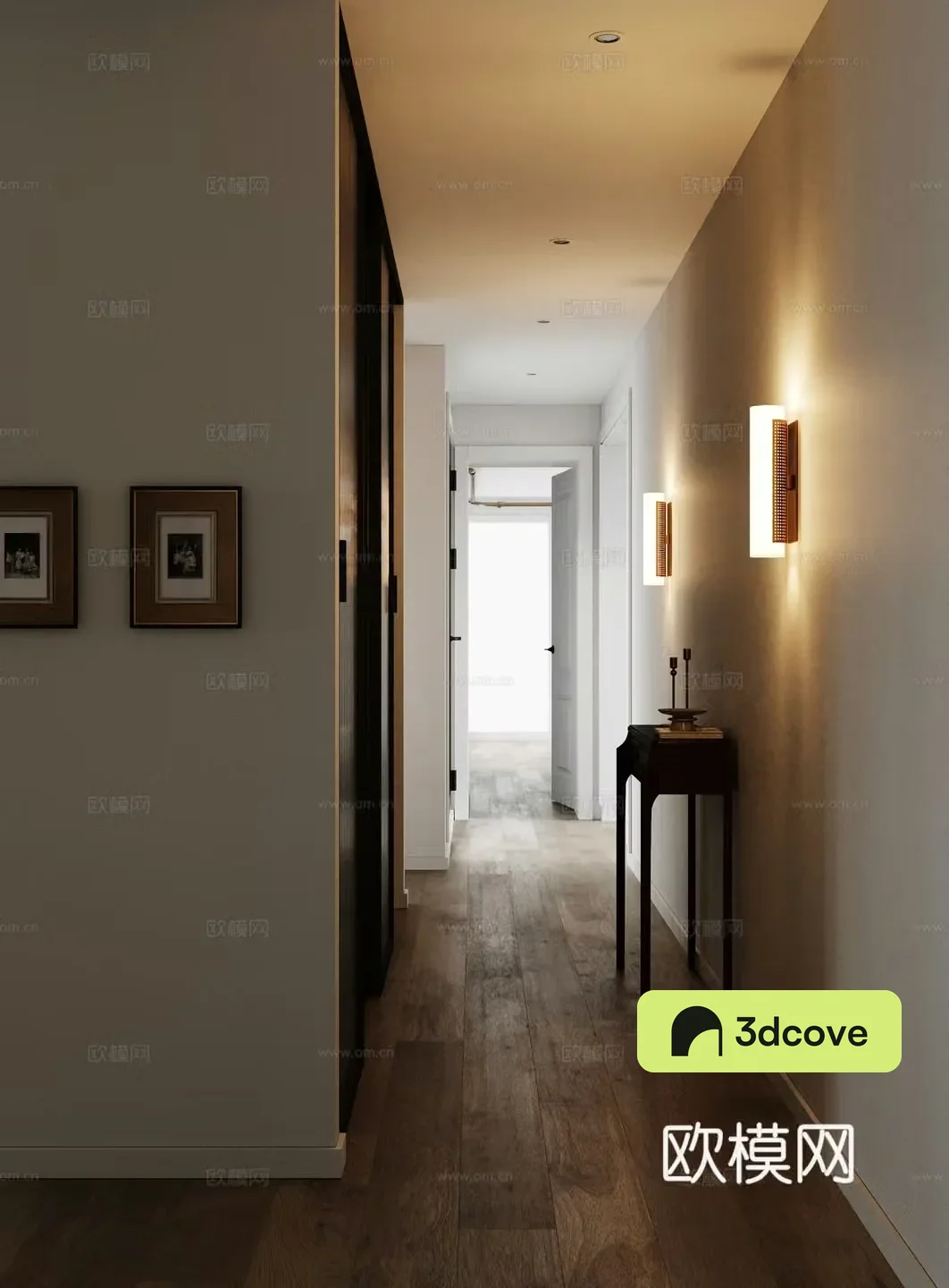 Modern entrance hallway