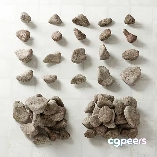 3ds Max Free – Stone river