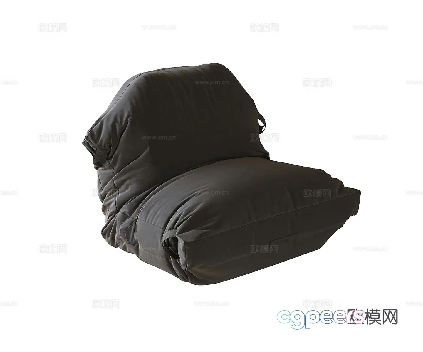 Modern lazy sofa children’s sofa 3d model
