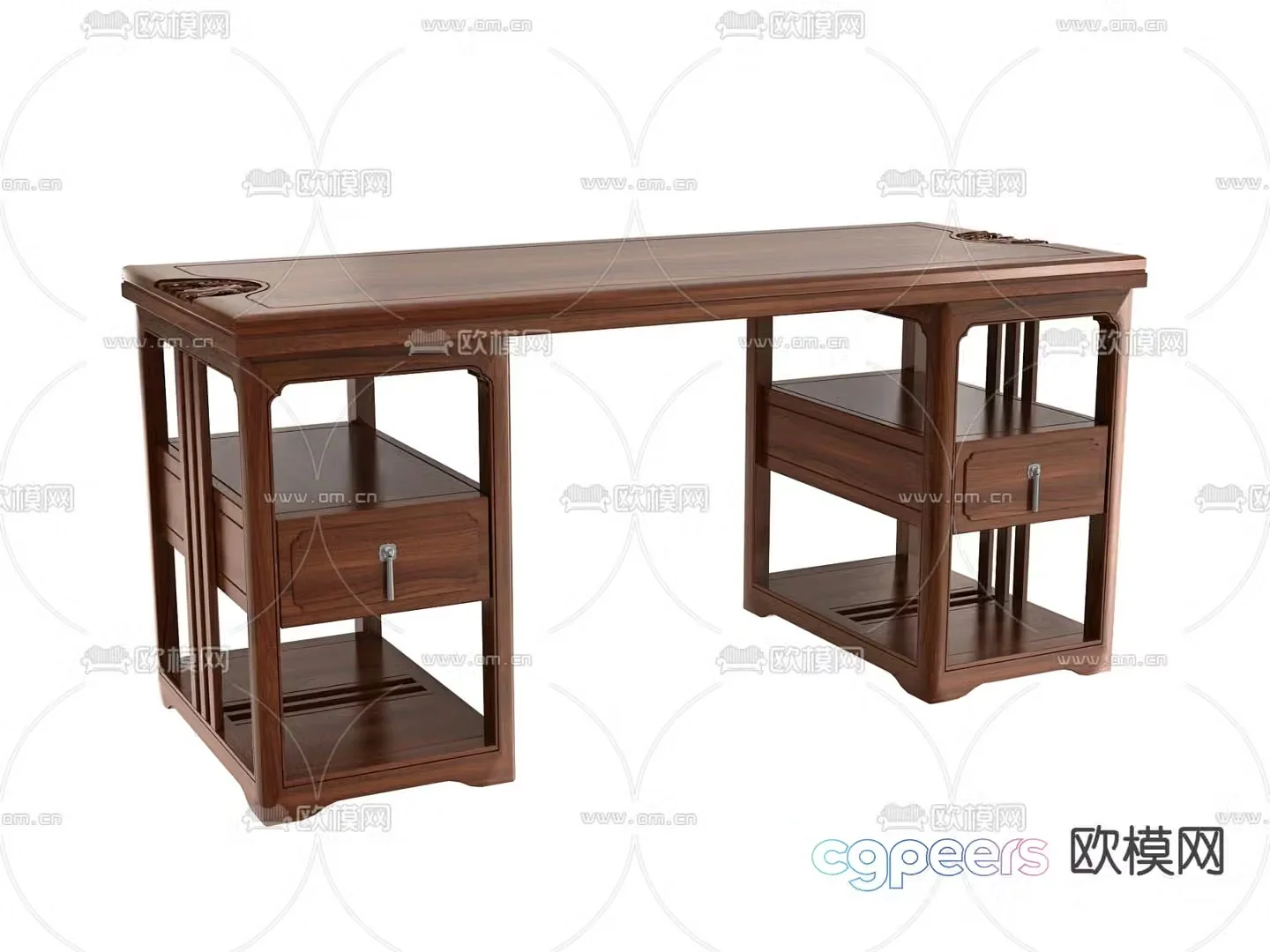 Chinese desk 3d model