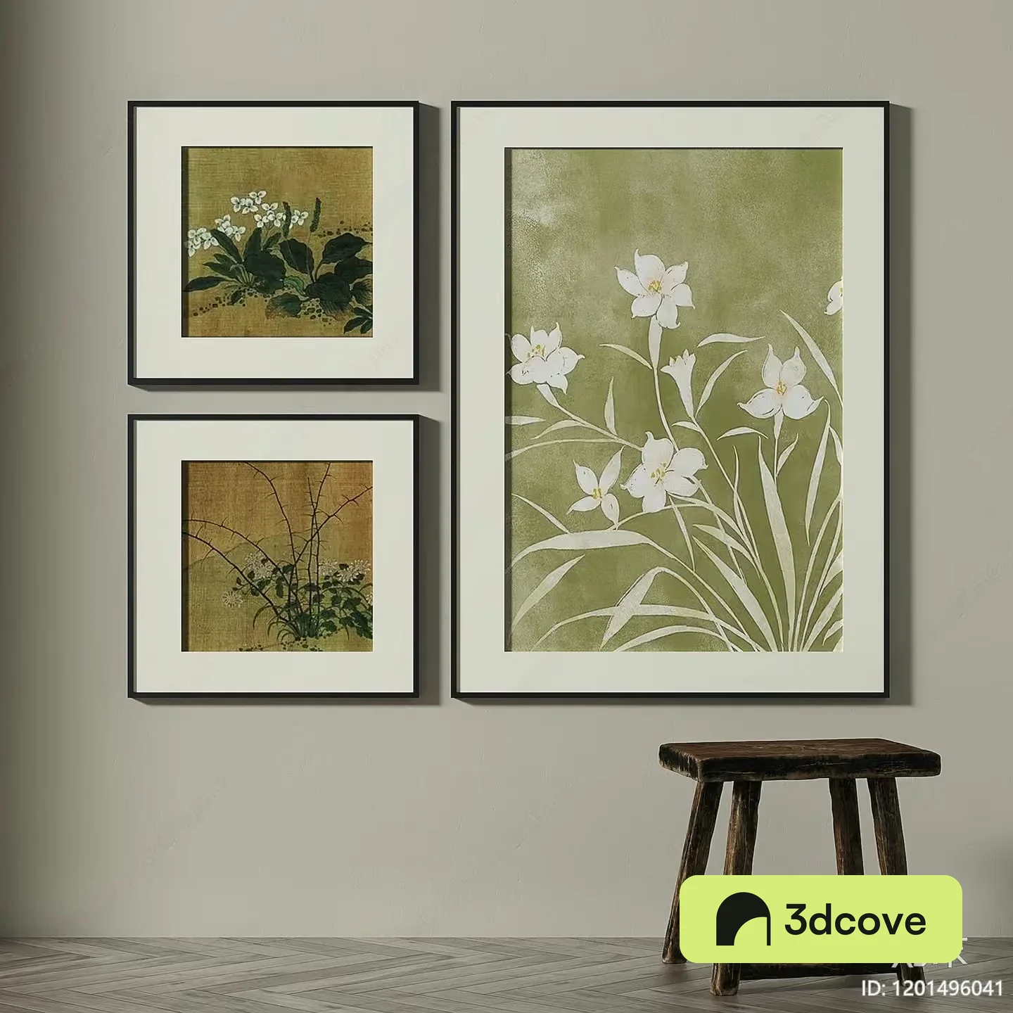 Modern Asian-Inspired Wall Art