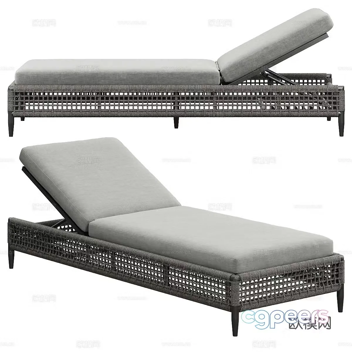 New Chinese VERONA 3D model of recliner