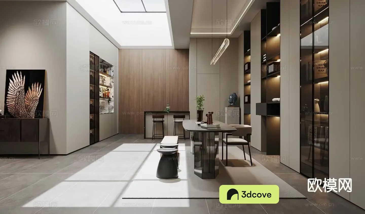 New Chinese tea room