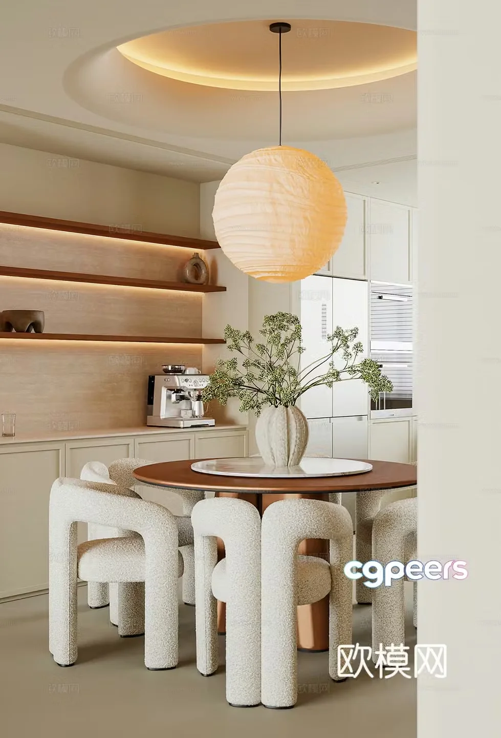 Restaurant 3d model