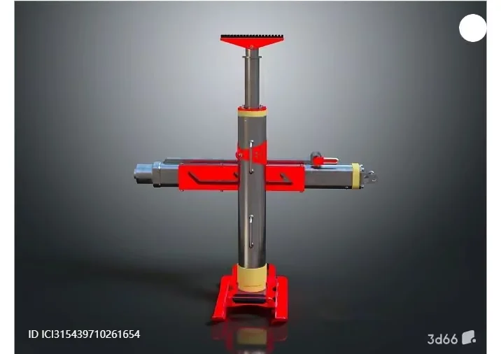 A Hydraulic Jack 3D Model – 6078 – VRAY Render